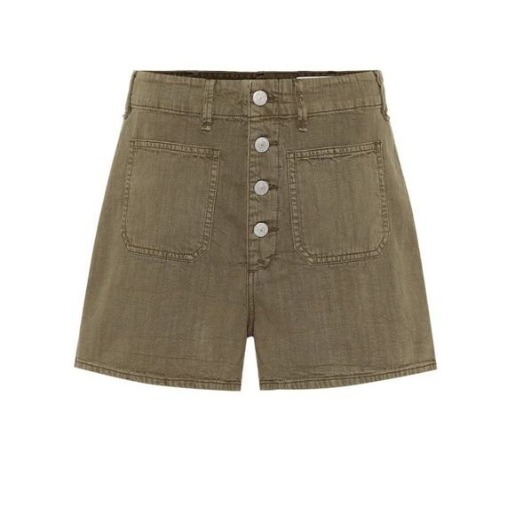 NWT Rag & Bone Olive High Waist Shorts - Picture 2 of 6